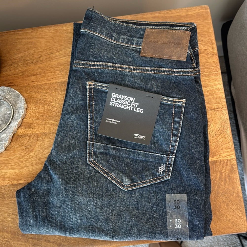 Brand New Silver Jeans